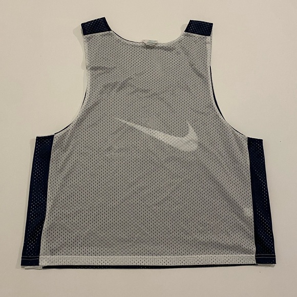 Reversible Nike Xcelerate Lacrosse Jersey Camps Tank Navy/white S/M - Picture 4 of 7